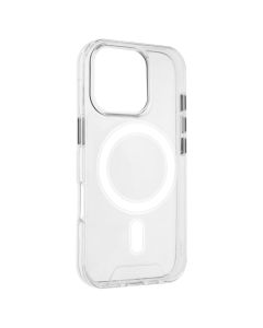 Чехол-накладка для iPhone 16 Pro TPU Space MagSafe Прозрачный