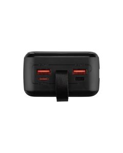 PowerBank 30000 mAh Grunhelm GP-30BQC 22.5W Чорний (Black)