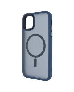 Чехол накладка для iPhone 11 ArmorStandart Uniq MagSafe Синий (Темно-синий)