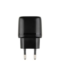 Зарядний пристрій Veron VR-C18Q 18W + кабель Type-C Чорний (Black)