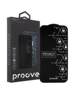 Защитное стекло для iPhone 16 Proove Privacy 3D Черное (Black)