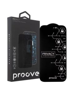 Защитное стекло для iPhone 16 Pro Proove Privacy 3D Черное (Black)