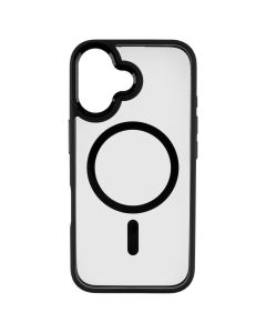 Чохол накладка для iPhone 16 WAVE Ardor MagSafe Чорна (Black)