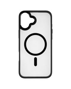 Чехол накладка для iPhone 16 Plus WAVE Ardor MagSafe Черный (Black)