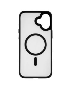 Чехол накладка для iPhone 16 Plus WAVE Ardor MagSafe Черный (Black)