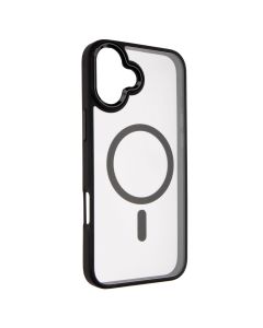 Чехол накладка для iPhone 16 Plus WAVE Ardor MagSafe Черный (Black)