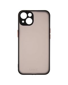 Чехол накладка для iPhone 13 Frame MakeFuture Черный (Black)