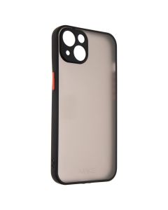 Чехол накладка для iPhone 13 Frame MakeFuture Черный (Black)