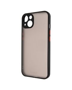 Чехол накладка для iPhone 13 Frame MakeFuture Черный (Black)