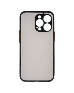 Чехол накладка для iPhone 13 Pro Frame MakeFuture Чёрный (Black)