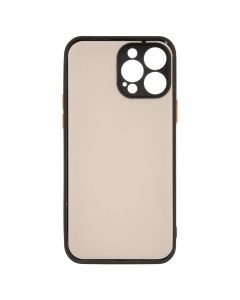 Чехол накладка для iPhone 13 Pro Max Frame MakeFuture Черный (Black)