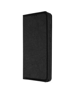 Чехол кейс для Samsung A05 DM Book Case Leather Черный (Black)