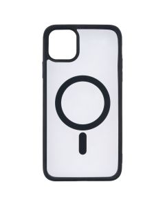 Чохол-накладка для iPhone 11 Pro Max DM Frosted Acrylic MagSafe Чорна (Черная)