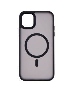 Чохол накладка для iPhone 11 MiaMi Pjur with MagSafe Чорна (Black)