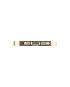 Чохол-накладка для iPhone 13 Pro Max WAVE Metal Matte Case с магнітним кільцем MagSafe Золота (Gold)