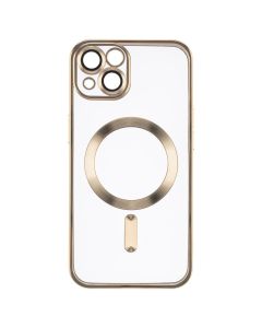 Чохол накладка для iPhone 13 WAVE Metal Matte Case with Magnetic Ring MagSafe Золота (Gold)