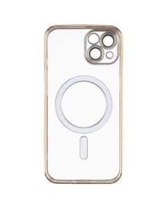 Чохол накладка для iPhone 13 WAVE Metal Matte Case with Magnetic Ring MagSafe Золота (Gold)