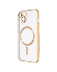 Чохол накладка для iPhone 13 WAVE Metal Matte Case with Magnetic Ring MagSafe Золота (Gold)