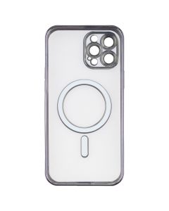 Чохол-накладка для iPhone 12 Pro Max Metal Matte Case с магнітним кільцем MagSafe Фіолетовий (Purple)