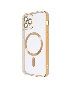 Чохол накладка для iPhone 12 Pro WAVE Metal Matte Case with Magnetic Ring MagSafe Золота (Gold)