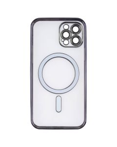 Чохол накладка для iPhone 12 Pro WAVE Metal Matte Case with Magnetic Ring MagSafe ФІолетова (Purple)