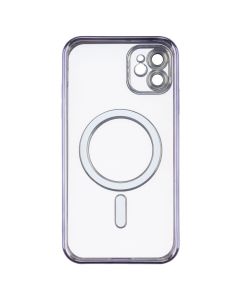 Чохол-накладка для iPhone 11 WAVE Metal Matte Case с магнітним кільцем MagSafe Фіолетовий (Purple)