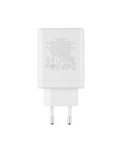Зарядний пристрій Hoco N33 (1USB+2USB-C) QC3.0 PD 35W + кабель Type-C to Type-C Білий (White)