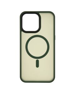 Чохол накладка для iPhone 14 Pro Max WAVE Matte Insane MagSafe Зелена (Green)