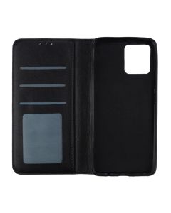 Чохол кейс для Motorola G72 DM BOOK Чорний (Black)