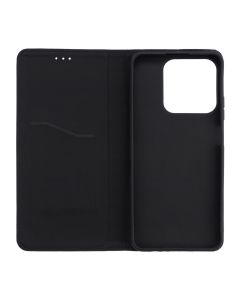 Чохол кейс для Realme C61/C63/Note 60 Leather Fold Чорний (Black)