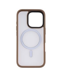 Чохол накладка для iPhone 16 Pro WAVE Matte Insane MagSafe Сіра (Desert Titanium)