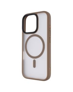 Чохол накладка для iPhone 16 Pro WAVE Matte Insane MagSafe Сіра (Desert Titanium)