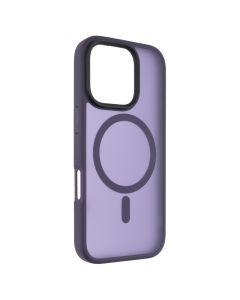 Чохол накладка для iPhone 16 Pro WAVE Matte Insane MagSafe Фіолетова (Deep Purple)