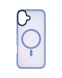 Чехол-накладка для iPhone 16 Plus WAVE Matte Insane MagSafe Фиолетовый (Ультрамарин)