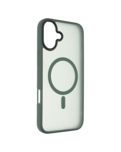 Чехол накладка для iPhone 16 Plus WAVE Matte Insane MagSafe Зеленый (Green)