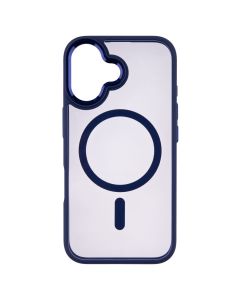 Чохол-накладка для iPhone 16 WAVE Ardor MagSafe Синій (Midnight Blue)