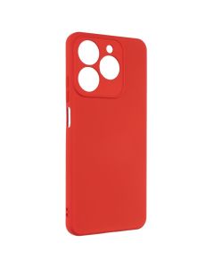 Чехол накладка для Realme C61/C63/Note 60/Note 60X Soft Case Красный (Red)