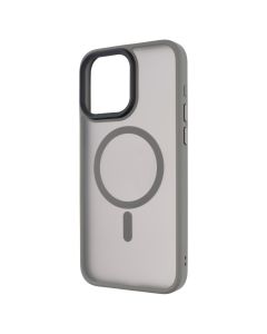 Чохол накладка для iPhone 15 Pro Max ArmorStandart Uniq MagSafe Сіра (Grey)