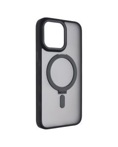 Чохол накладка для iPhone 15 Pro Max Bumper Case MagSafe Чорна (Black)