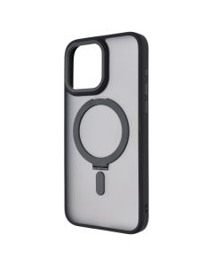 Чохол накладка для iPhone 15 Pro Max Bumper Case MagSafe Чорна (Black)