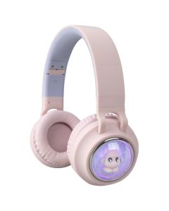 Бездротові повнорозмірні навушники Hoco W50 Cute Fun Рожеві (Pink)