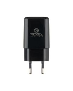 Зарядное устройство Ridea RW-11111 Element 2.1A + кабель Micro-USB Черный (Black)