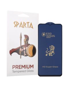 Захисне скло для Zte Blade A35/A55 6D UA Sparta Чорне (Black)