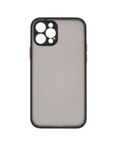 Чехол-накладка для iPhone 12/12 Pro Gingle Matte Case Черный (Black)