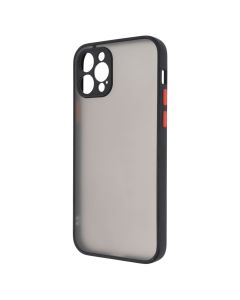 Чехол-накладка для iPhone 12/12 Pro Gingle Matte Case Черный (Black)