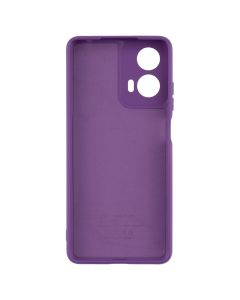 Чехол-накладка для Motorola Moto G24 Power Soft Case Фиолетовый (Лиловый)
