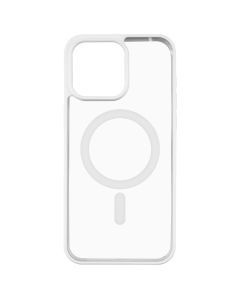 Чехол накладка для iPhone 15 Pro Max DM Frosted Acrylic MagSafe Белый (White)
