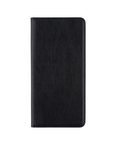 Чохол кейс для Motorola Moto E14/G04/G04s/G24 Leather Fold Чорний (Black)