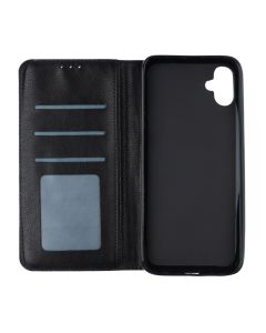 Чохол кейс для Samsung A05s DM Book Case Leather Чорний (Black)