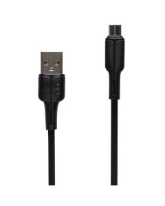 USB кабель Ridea RC-CO10 CommonPro Micro-USB 3A Чорний (Black)